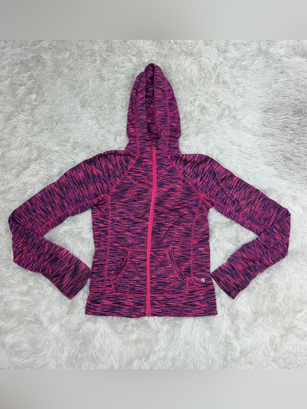 Child’s Large/12 Pink/Purple 90 Degree Athletic Lightweight Jacket